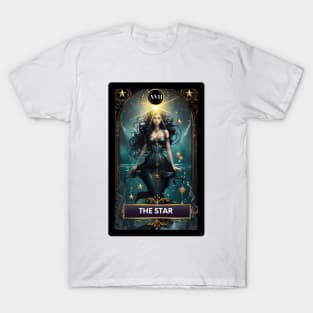 The Star Card from The Mermaid Tarot Deck T-Shirt